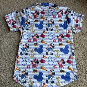 Kids Mickey Mouse Patterned Shirt